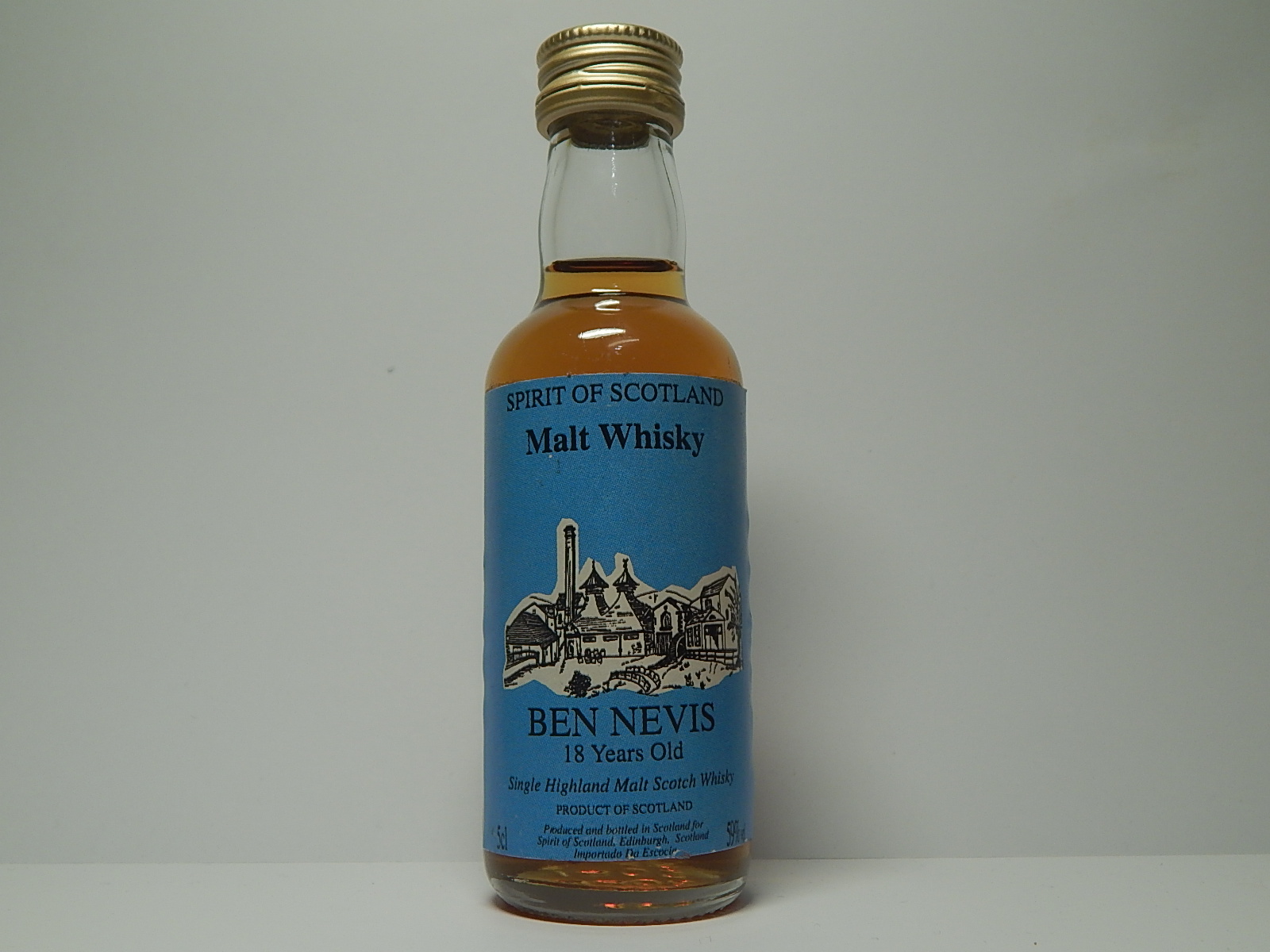 SHMSW 18yo "Spirit of Scotland" 5cl 59%vol